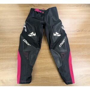 Thor - MX Women's Pants Size 3-4 Phase Black Size 24x24